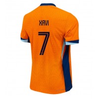Camiseta Países Bajos Xavi Simons #7 Primera Equipación Replica Eurocopa 2024 mangas cortas